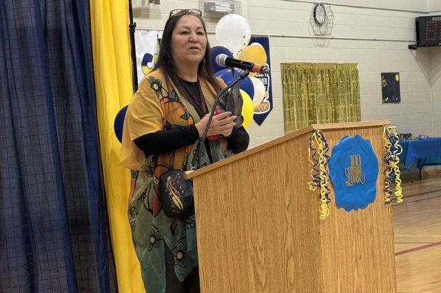 Native Female leader